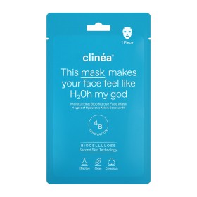 CLINEA Moisturizing Biocellulose Face Mask, Ενυδατική Μάσκα Προσώπου - 1τεμ