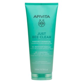 APIVITA Just Bee Clear Purifying Cleansing Gel, Τζελ Καθαρισμού & Εξυγίανσης του Δέρματος - 200ml