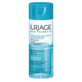 URIAGE Waterproof Eye Make- Up Remover, Διφασική Λοσιόν Ντεμακιγιάζ - 100ml