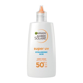 GARNIER Ambre Solaire Super UV Hydrating Face Fluid SPF50+, Ενυδατική Αντηλιακή Κρέμα Προσώπου - 40ml