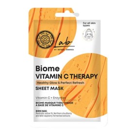 NATURA SIBERICA Biome Vitamin C Sheet Mask, Μάσκα Προσώπου με Βιταμίνη C - 1τεμ