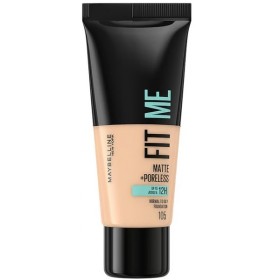 MAYBELLINE Fit Me Matt + Poreless Make- Up, 105 Natural Ivory - 30ml