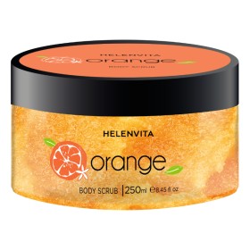 HELENVITA Body Scrub Orange, Απολεπιστικό Τζελ Σώματος με Κόκκους Ζάχαρης & Χυμό Πορτοκαλιού- 250ml