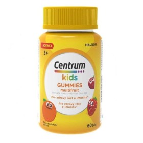 CENTRUM Kids Gummies Multivitamins, Ζελεδάκια με 10 Βιταμίνες, Μέταλλα & Ιιχνοστοιχεία, Γεύση Φρούτων - 60τεμ