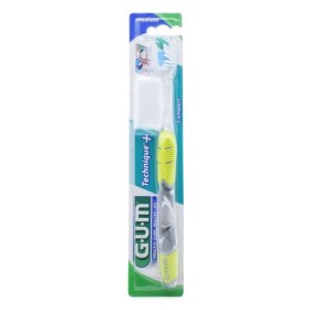 GUM Technique + Medium Compact Toothbrush, 493,  Οδοντόβουρτσα - 1τεμ