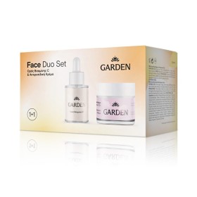 GARDEN Face Duo Set No7 Vitamin C Serum, Ορός Βιταμίνης C - 30ml & Anti-Wrinkle Cream, Αντιρυτιδική Κρέμα με Υαλουρονικό Οξύ - 50ml