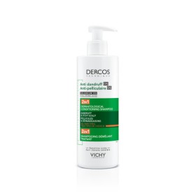 VICHY Dercos Anti Dandruff Ds 2in1 Shampoo, Αντιπυτιριδικό Σαμπουάν & Conditioner - 390ml