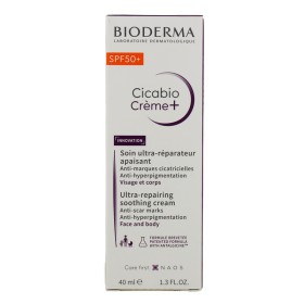 BIODERMA Cicabio+ Cream SPF50+, Επανορθωτική & Καταπραϋντική Κρέμα με Υψηλή Αντηλιακή Προστασία - 40ml