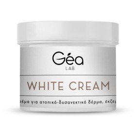 GEA LAB White Cream, Κρέμα για Ατοπικό Δυσανεκτικό Δέρμα & Έκζεμα - 200gr