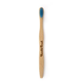 THE HUMBLE CO Humble Brush, Οδοντόβουρτσα Bamboo Ενηλίκων - Medium Μπλέ