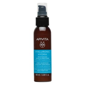 APIVITA Hyaluronic Hydra Moisturizing Leave In Conditioner, Κρέμα Μαλλιών Χωρίς Ξέβγαλμα με Μέλι StB & Υαλουρονικό Οξύ - 100ml