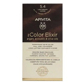 APIVITA My Color Elixir, Βαφή Μαλλιών No 5.4 - Καστανό Ανοιχτό Χάλκινο