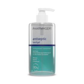 PHARMASEPT Antiseptic Hand Gel , Αντισηπτικό Gel Χεριών με  80% v/v Αιθυλική Αλκοόλη - 500ml