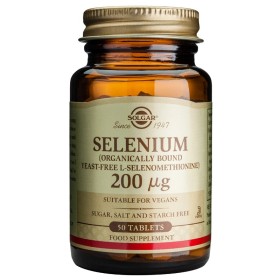 SOLGAR Selenium 200μg - 50tabs