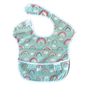 BUMKINS SuperBib, Αδιάβροχη Σαλιάρα, Rainbows 6-24m