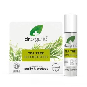 DR.ORGANIC Tea Tree Blemish Stick, Καταπραϋντικό Στικ για τις Ατέλειες του Δέρματος με Έλαιο Ταϊόδεντρου - 8ml