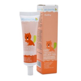 HELENVITA Baby First Teeth Relief Gel, Απαλή Γέλη για Άμεση Ανακούφιση Από τις Ενοχλήσεις της Οδοντοφυΐας - 30ml