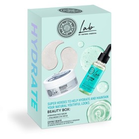 NATURA SIBERICA Πακέτο Προσφοράς Biome Beauty Box, Ενυδατικός Ορός Προσώπου - 30ml & Eye Patch με Υαλουρονικό - 60τεμ