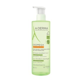 A-DERMA Exomega Control Gel Lavant Emollient 2in1, Καθαριστικό Τζελ 2σε1 Κατά της Ατοπίας - 500ml