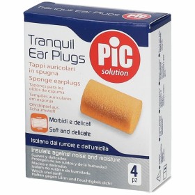 PIC SOLUTION Tranquil Ear Plugs, Ωτοασπίδες Σπόγκου - 4τεμ