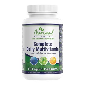 NATURAL VITAMINS Complete Daily Multivitamin, Πολυβιταμίνη - 60caps