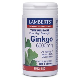 LAMBERTS Ginkgo 6000mg - 180tabs