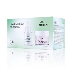 GARDEN Face Duo Set No6 Niacinamide Serum, Ορός Νιασιναμίδης - 30ml & Anti-Wrinkle Cream, Αντιρυτιδική Κρέμα με Υαλουρονικό Οξύ- 50ml