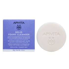 APIVITA Solid Foamy Cleanser,  Μπάρα Καθαρισμού & Ντεμακιγιάζ για Πρόσωπο & Mάτια - 80gr