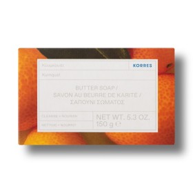 KORRES Butter Soap Kumquat, Σαπούνι Σώματος με Κουμκουάτ - 150gr