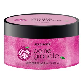 HELENVITA Body Scrub Pomegranate, Απολεπιστικό Τζελ Σώματος με Κόκκους Ζάχαρης & Εκχύλισμα Ροδιού- 250ml