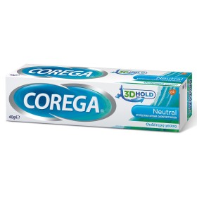 COREGA Neutral Cream, Στερεωτική Κρέμα Οδοντοστοιχιών -  40ml