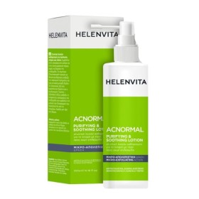 HELENVITA Acnormal Purifying & Soothing Lotion, Καθημερινή Λοσιόν για Λιπαρή με Τάση Ακμής Επιδερμίδα - 200ml