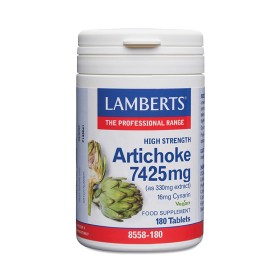 LAMBERTS Artichoke 7425mg High Strength, Συμπλήρωμα Διατροφής με Εκχύλισμα Αγκινάρας - 180tabs