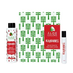 ALOE COLORS Kourabies Gift Set, Milky Body Lotion - 150ml & Eau De Toilette - 10ml