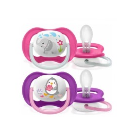 PHILIPS AVENT Πιπίλα Ultra Air Animals 6-18m SCF080/12 - 2τεμ