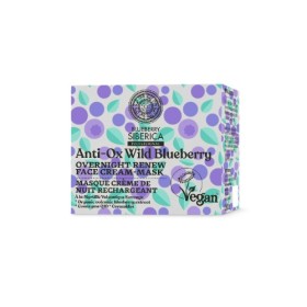 NATURA SIBERICA Blueberry Siberica Anti Ox Overnight Renew Face Cream Mask, Μάσκα Νυκτός Ανανέωσης για Όλους τους Τύπους Επιδερμίδας - 50ml