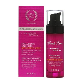 FRESH LINE Hera Hyaluronic Line Filler Replumping Serum, Ήρα Ορός Υαλουρονικού για Γέμισμα Ρυτίδων - 30ml