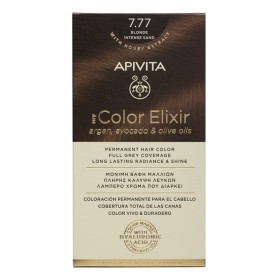 APIVITA My Color Elixir, Βαφή Μαλλιών No 7.77 - Ξανθό Έντονο Μπεζ