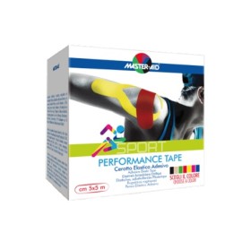 MASTER AID Sport Performance Tape, Αθλητική Ταινία, Ροζ - 5cm x 5m