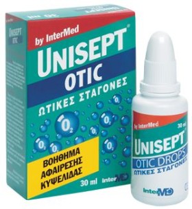 INTERMED Unisept Otic Ear Drops, Ωτικές Σταγόνες - 30ml