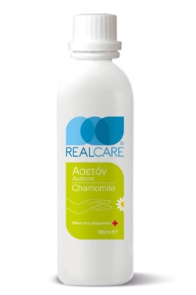 REAL CARE Chamomile Acetone Ασετόν με Έλαιο Χαμομηλιού - 180ml