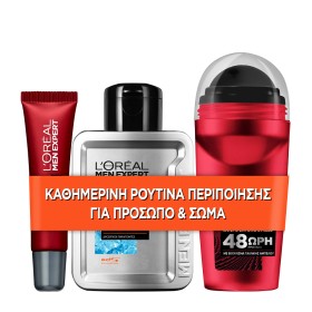 LOREAL PARIS Σετ Men Expert Vita Lift Eye Cream - 15ml & Hydra Energetic After Shave Gel - 100ml & Stress Resist 48h Deo Roll On - 50ml