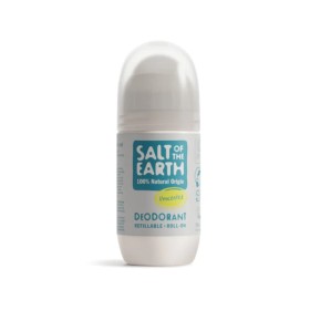 SALT OF THE EARTH Deodorant Refillable Roll-On, Uncented, Επαναγεμιζόμενο Αποσμητικό - 75ml