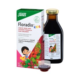 SALUS HAUS Floradix Kids, Συμπλήρωμα Διατροφής με Σίδηρο & Βιταμίνες για Παιδιά - 250ml