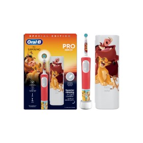 ORAL B Vitality Pro Kids Lion King, Ηλεκτρική Οδοντόβουρτσα για Παιδιά 3+ & Θήκη Ταξιδίου - 1τεμ