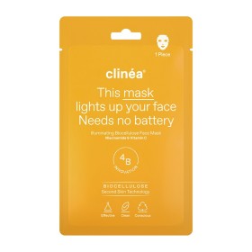 CLINEA Illuminating Biocellulose Face Mask, Mάσκα Προσώπου Λάμψης - 1τεμ