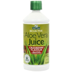 Optima Aloe Pura Χυμός Aloe Vera Juice με Cranberry - 1000ml