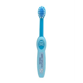 FREZYDERM SensiTeeth Baby Toothbrush, Soft, Μαλακή Oδοντόβουρτσα για Mωρά 6-36 μηνών, Γαλάζια- 1τεμ