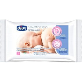 CHICCO Breast Wipes, Μαντηλάκια Καθαρισμού Στήθους για το Θηλασμό - 72τεμ.