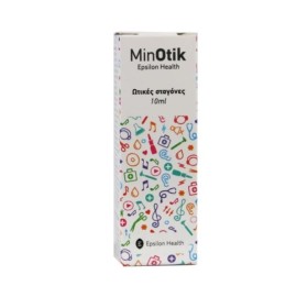 EPSILON HEALTH Minotik Ear Drops, Ωτικές Σταγόνες  - 10ml